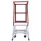 Platform ladder | 6 steps, height: 1692 mm